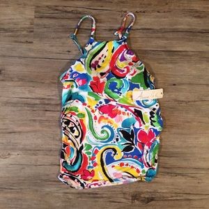 Anne Cole tankini top NWT